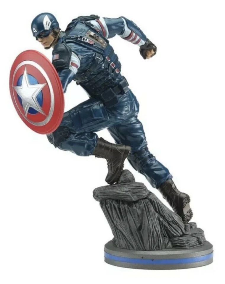 MARVEL GAMERVERSE AVENGERS - CAPITÃO AMÉRICA ESTÁTUA DE PVC 1/10 NOVA NA CAIXA Frete Grátis - Imagem 3 de 4