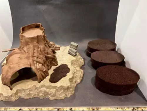 Vintage Star Wars Dagobah Play Set Replacement Foam, Wire Cut