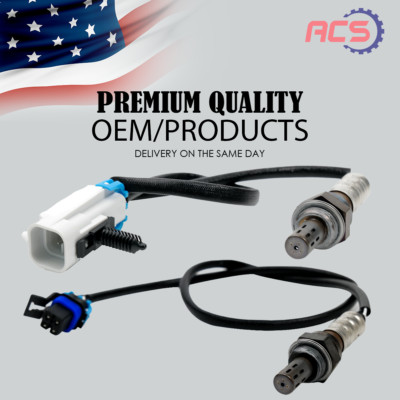 2X Upstream+Downstream Oxygen O2 Sensor OEM For Chevy Cobalt HHR Saturn Pontiac