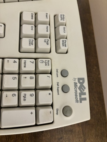 Dell by Microsoft Ergonomic Natural USB Keyboard Pro Model No. RT9403 - Picture 5 of 13