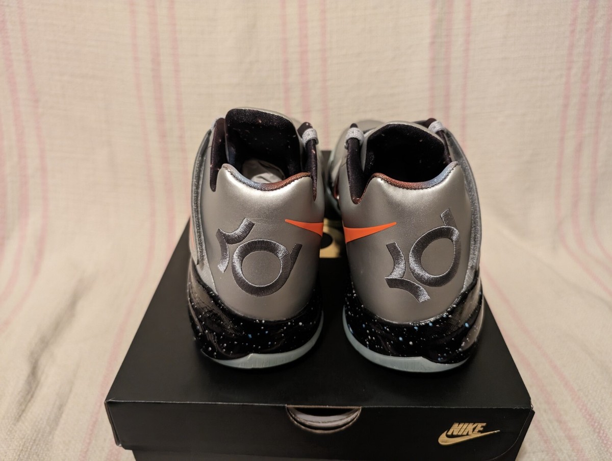 Nike KD IV Galaxy 2024 KD4 Silver Orange Glow FD2635 001 Men's