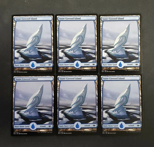 MTG MODERN HORIZONS #251/254 *SNOW-COVERED ISLAND* NM (X1)