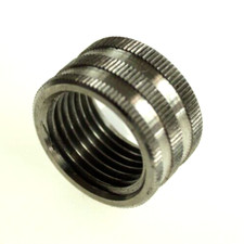 Half Socket 1/2'' BSPP - 303 Stainless Steel Fitting,Threaded Insert For Plastic