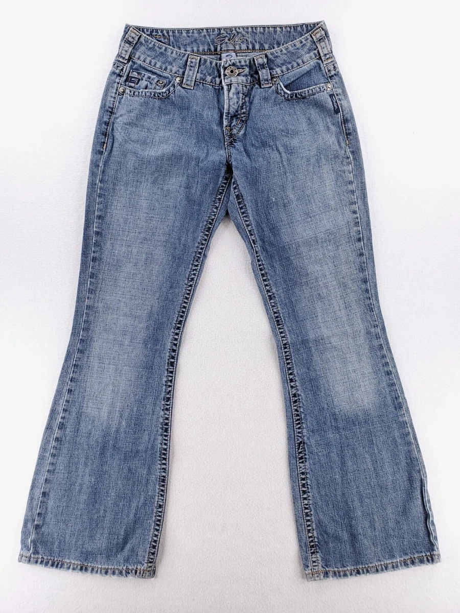 Distressed silver jeans 2025