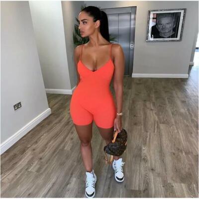 Girl On Fire Jumpsuit Romper