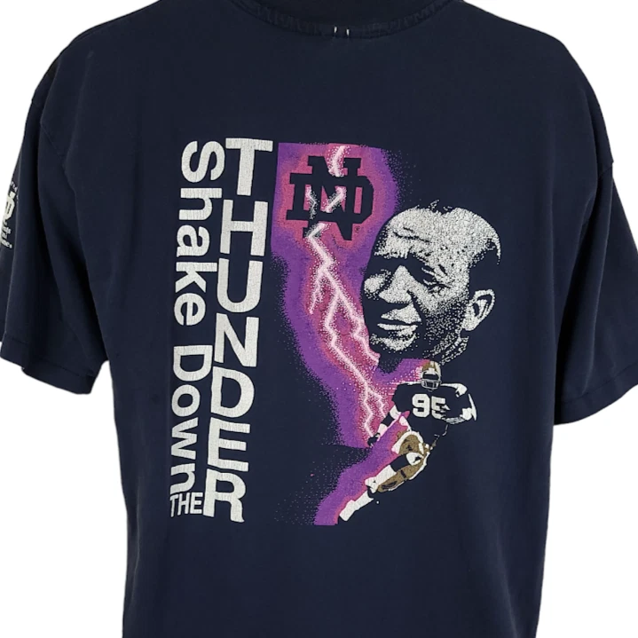 Knute rockne t shirt Clearance