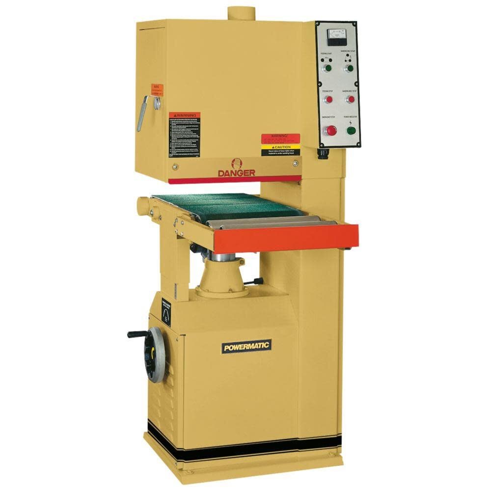 Ленточно-шлифовальный станок с открытым концом Powermatic 1632 мощностью 5 лс 1 час 230 В двигатель подачи 14 лс 1 час 1916190₽