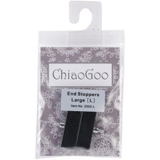 ChiaoGoo 2502-L End Stoppers-Large 2/Pkg