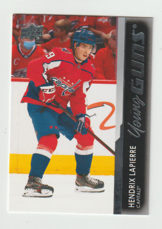 2021/22 UPPER DECK HENDRIX LAPIERRE #472  YOUNG GUNS ROOKIE NRMT