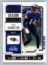 2023 Panini Contenders #8 Kyle Hamilton