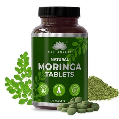 Saptamveda Moringa Tabletten, 120 Tabletten