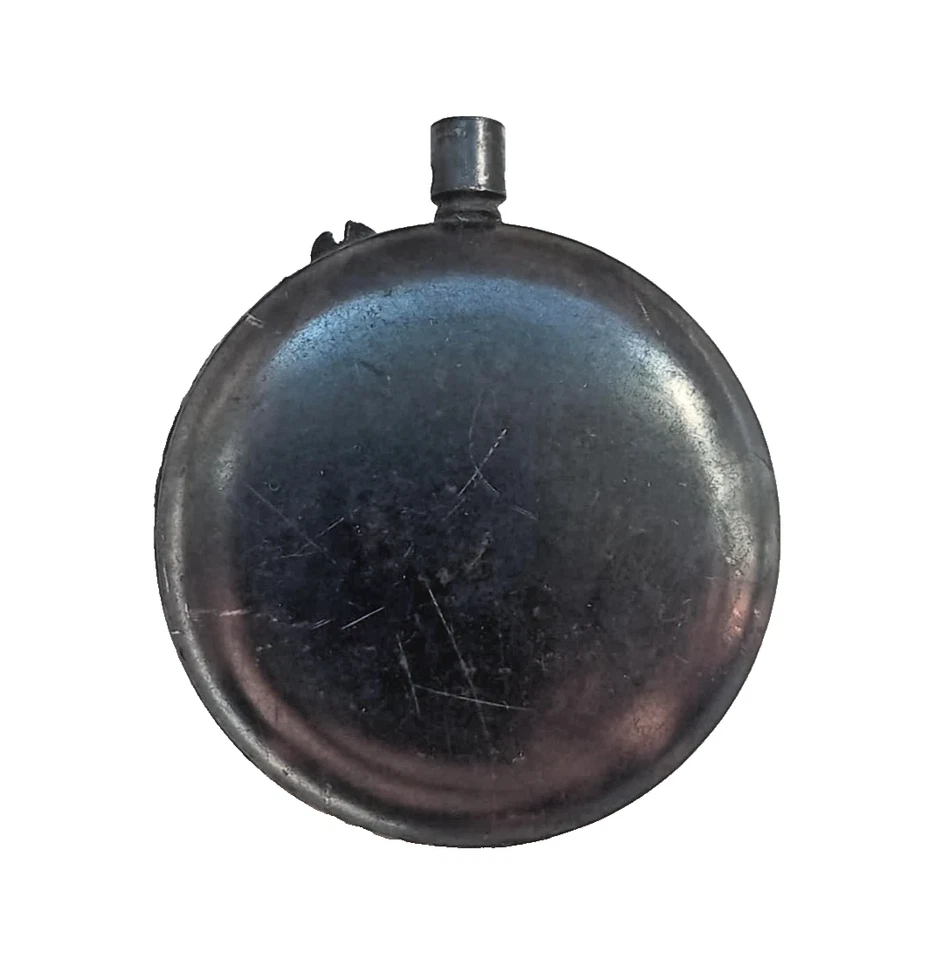 Antique 19th Century Ladies Gunmetal Pocket Watch Spares / Repairs c1870 - Image 3 of 4