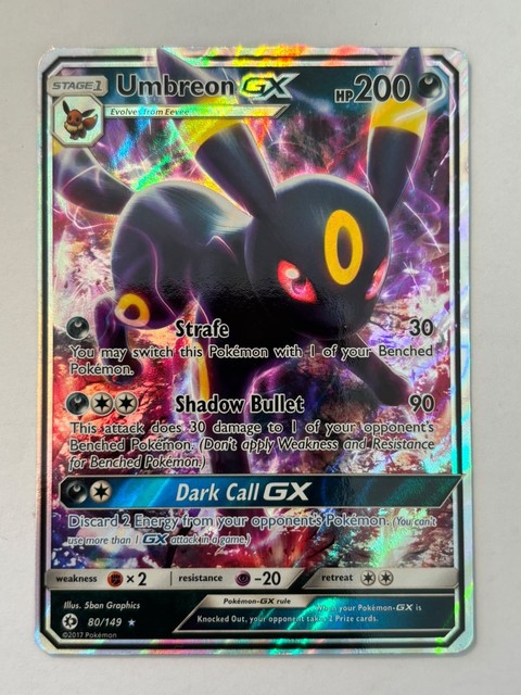 Umbreon GX #80 (Sun & Moon (2017))