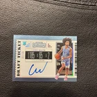 Coby White 2019 Panini Contenders Draft Picks Draft Ticket On Card Auto 02 /25
