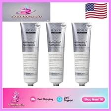 Gentle Minty Fresh Toothpaste for Sensitive Teeth - 3 Pack, Whitening Formula