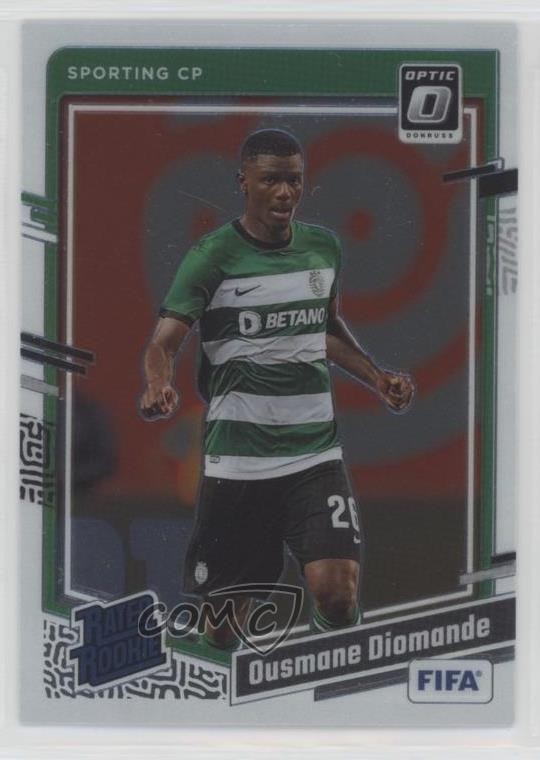 2023-24 Panini Donruss FIFA Optic Rated Ousmane Diomande #190 Rookie RC 18n9