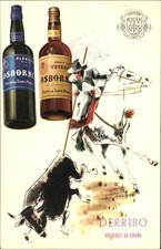 Künstler Ak Stierkampf, Reklame, Osborne und Co., Brandy - 4071891