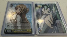 Weiss Schwarz - Sword Art Online 10th - 2 Holo Foil SR/RRR Lot - Asuna Mito