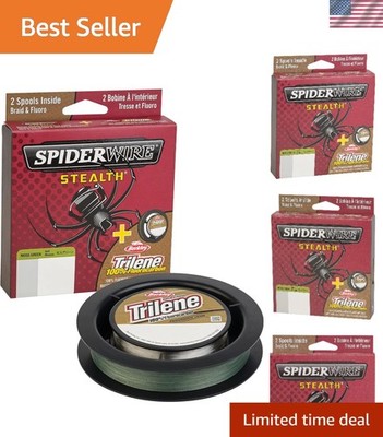Berkley FireLine Fishing Line - 8lb 125yd Moss Green Braided Efficiency