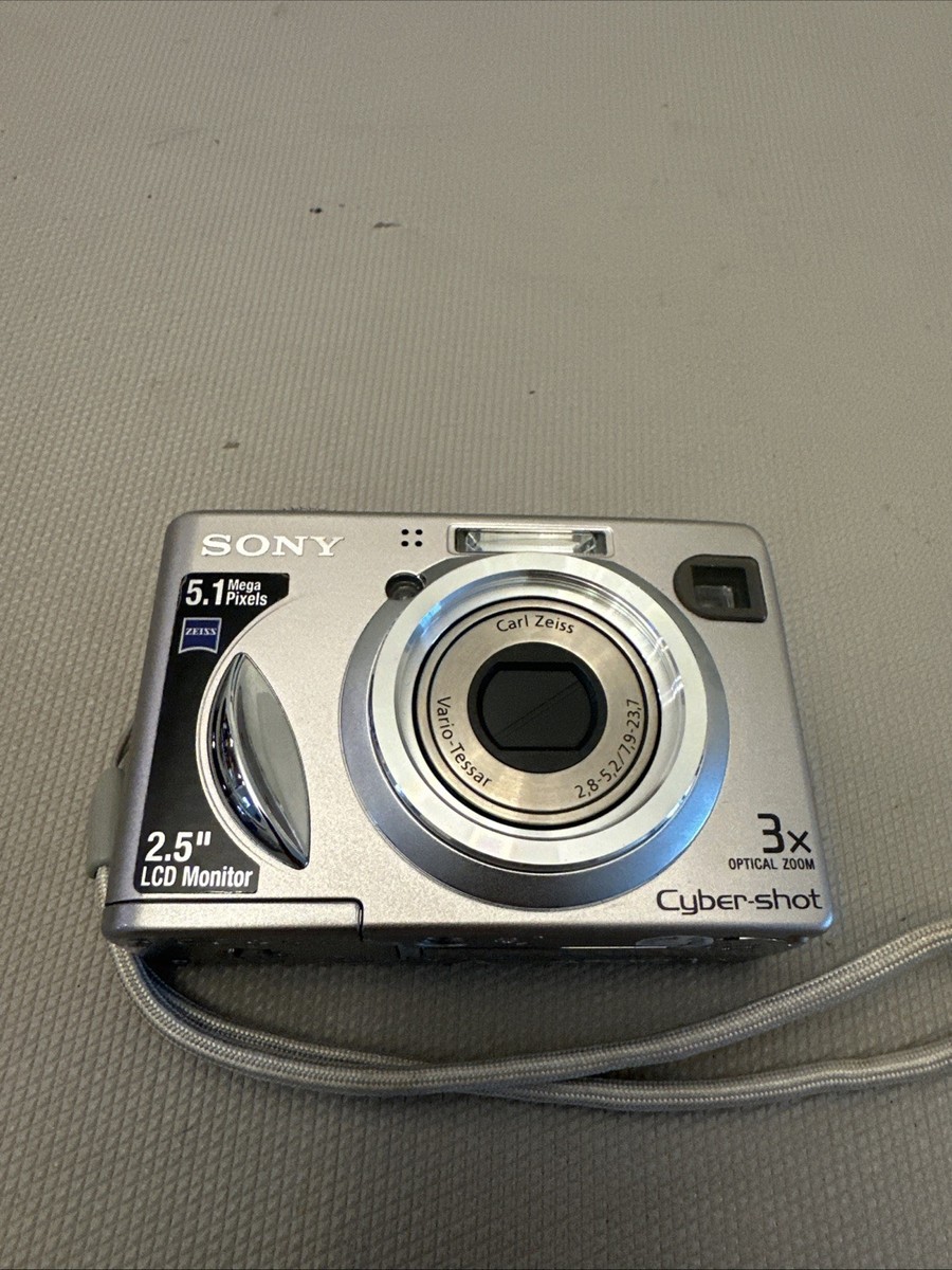 Sony Digital Camera Cybershot DSC-W5 For Parts *Read | eBay