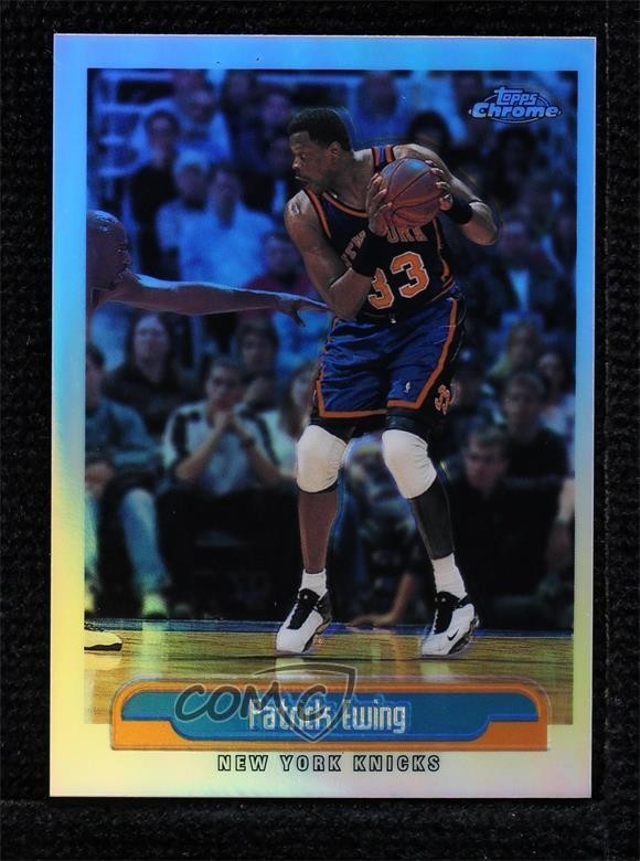 1999-00 Topps Chrome Refractor Patrick Ewing #223 HOF 18ms