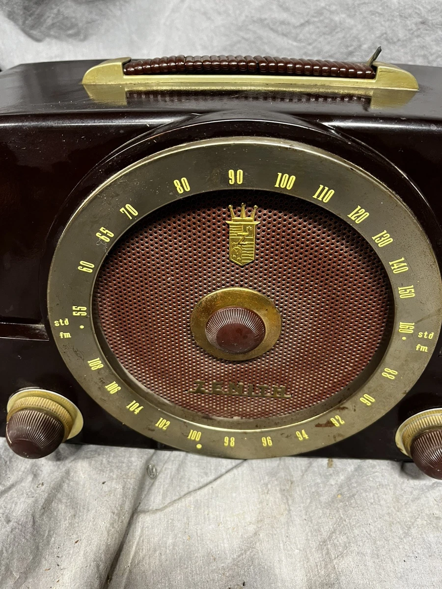 Zenith Radio Parts In Collectible Tube Radios 1950-1959 for sale