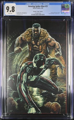 Amazing Spider-Man #21 Lee Bermejo 1:100 Incentive Amazing Visions Cover CGC 9.8