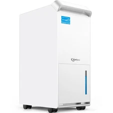 4,500 Sq.Ft Most Efficient Energy Star 2024 Dehumidifier,Vellgoo 52 Pint/Day ...