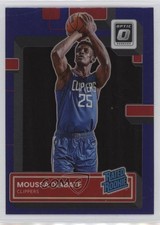 2022-23 Panini Donruss Optic Rated Rookie Purple Prizm Moussa Diabate #247 1r3u