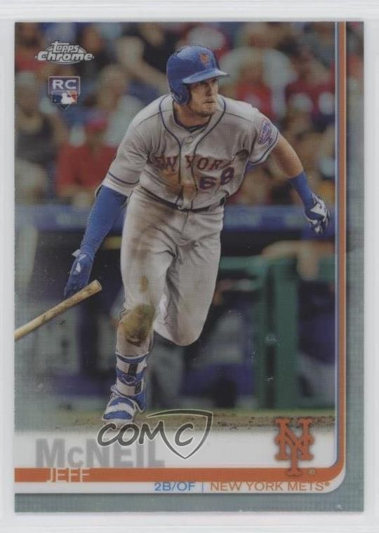 2019 Topps Chrome Refractor Jeff McNeil #152 0w7