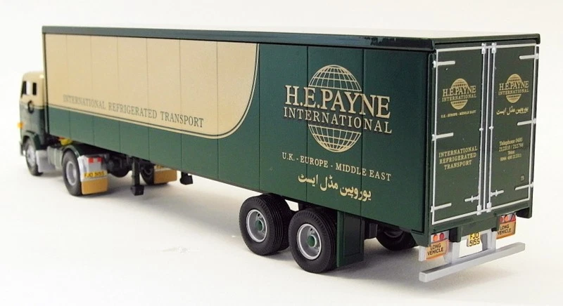 Corgi 1/50 Scale Diecast CC13106 - Volvo F88 Fridge Trailer - H.E.Payne - Image 2 of 4