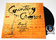ADAM DURITZ SIGNED COUNTING CROWS AUGUST & EVERYTHING AFTER ALBUM VINYL BECKETT