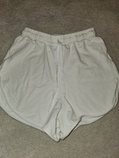 Farm Rio Uni Womens White Shorts Pull on Beachy Boho sz Small