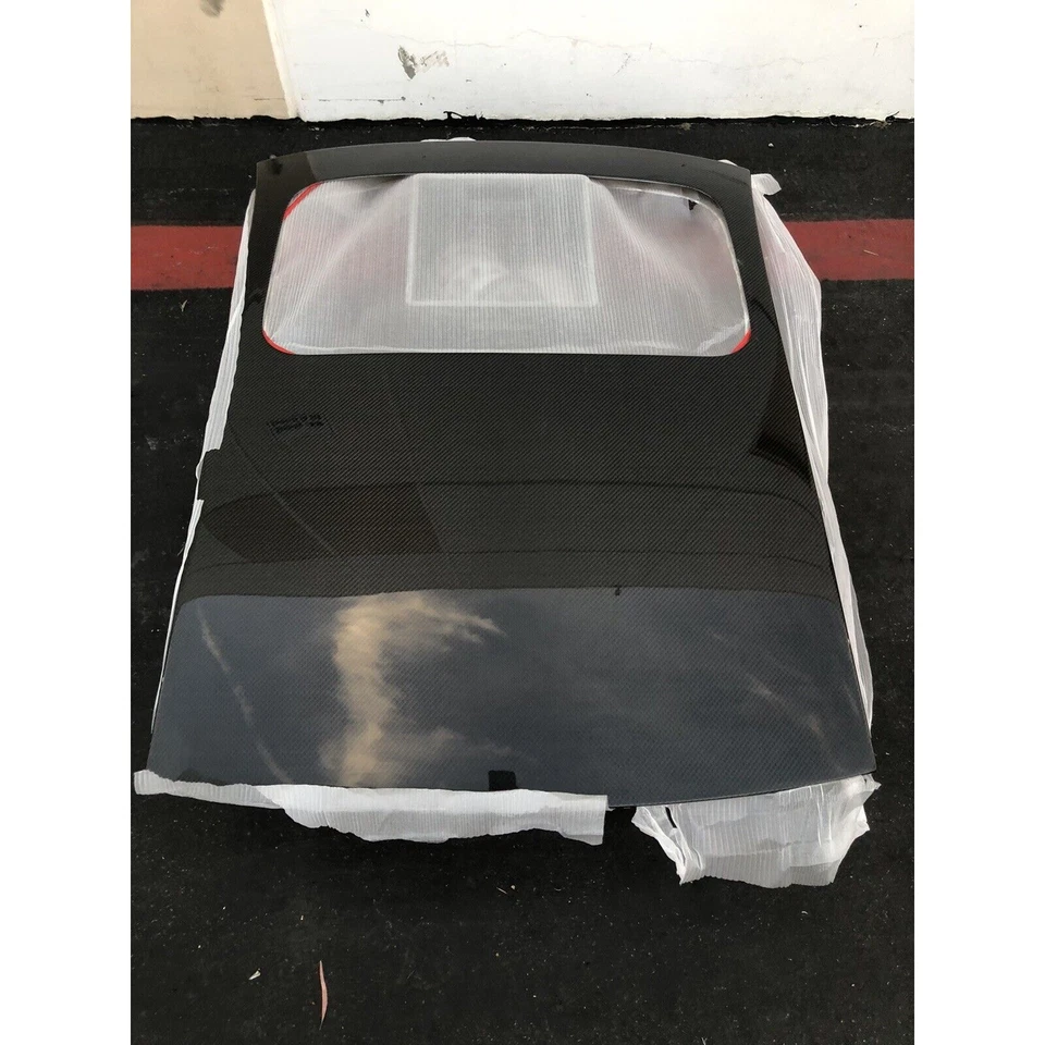 🔥 Новый из углеродного волокна крыши для 1996-2000 Honda Civic хэтчбек EK B16 B20 K20 K24 - Изображение 2 из 4