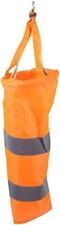 Nylon Windsock 15.75 Inch Airport Wind Sock with Reflective Belt Wind Socks Fla