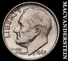 1962 Silver Roosevelt Dime-Scarce Better Date No Reserve #i3039