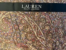 Ralph Lauren Hallie Paisley Comforter Set With Shams King NEW