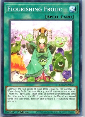 Flourishing Frolic ETCO-EN072 Common Eternity Code NM