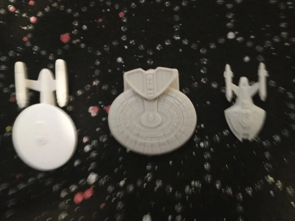 Star Trek SFB Federación Flagships Escala Empuje Completo Wargaming Naves Foto 3 de 4