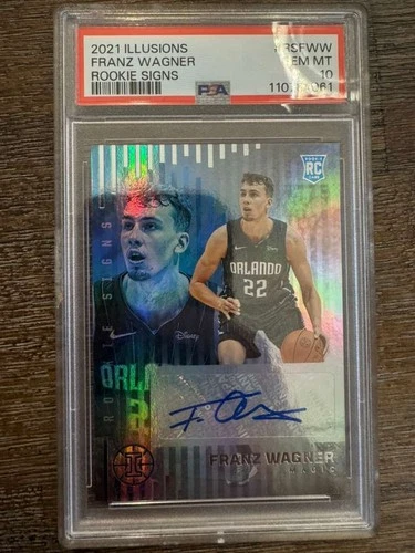 2022 Franz Wagner RS-FWW Auto/Signed RC Rookie Panini Orlando Magic