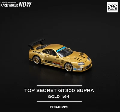 1:64 Pop Race Toyota Supra Top Secret PR64-229 NEU&OVP