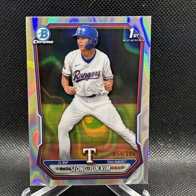  2026 Bowman Chrome Seong-Jun Kim 1st  Lava Refractor54/399-2 way player SS/RHP