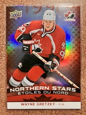 2025-26 Wayne Gretzky, Northern Stars. Tim Hortons Team Canada, NS-8.