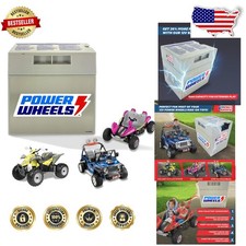 12V 12Ah Power Wheels Battery  Long-Lasting Ride-On Toy Replacement