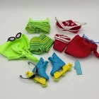 Vintage 90s Barbie Doll Rollerblade Beach Accessory Lot Multi Kids Retro Toy
