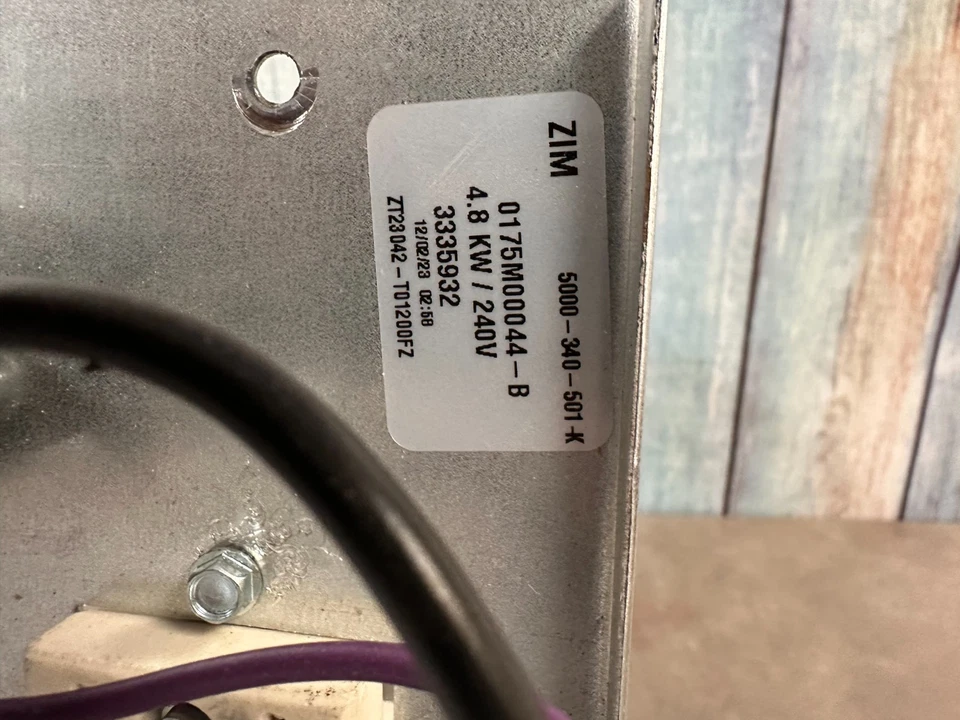 Goodman - HKSC05XC Electric Heat Kit w/Circuit Breaker 5 Kw 208-240, L81-157 - Image 4 of 4