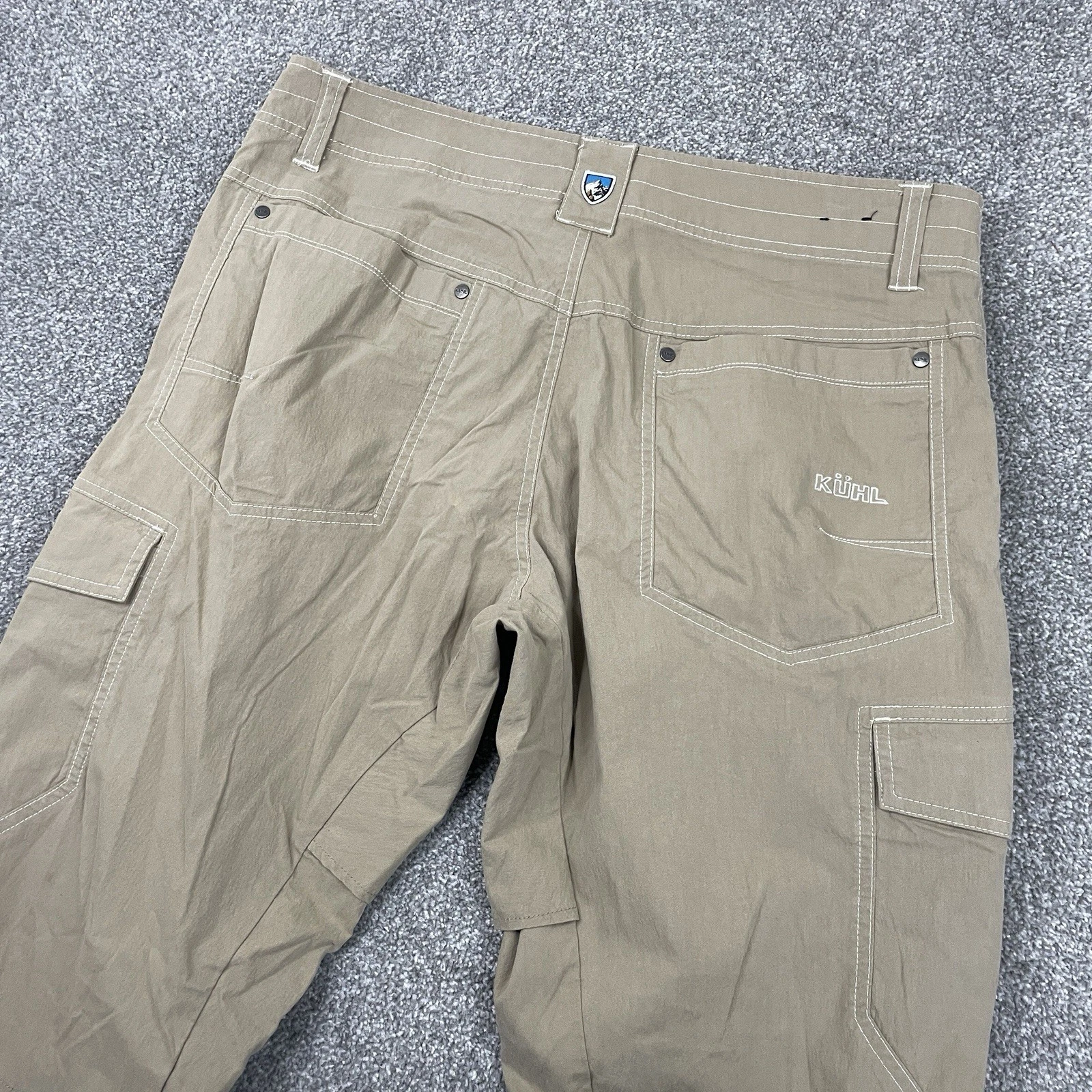 Kuhl Hiking Pants Men 34X32 (Fit 35x33) Lightweight Pockets Outdoors Work Casual