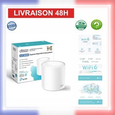 TP-Link Deco X50 - Routeur WiFi 6 Mesh 3000Mbps, Couverture 230㎡