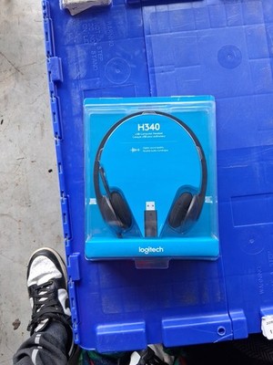 Logitech H340 USB (New in box) Computer Headset Noise Cancelling Mic