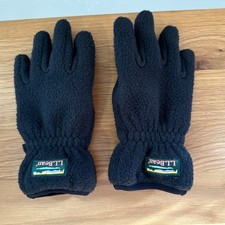 L.L.Bean XS Little Kids Black Gloves